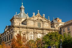 La chiesa del rbara del ¡ di Santa BÃ o la chiesa del Salesas Reales è un tempio cattolico della città spagnola di Madrid immagine stock La chiesa del rbara del ¡ di Santa BÃ o la chiesa del Salesas Reales è un tempio cattolico della città spagnola di Madrid immagine stock