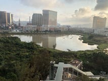 La cima di Taipa, Macao fotografie stock La cima di Taipa, Macao fotografie stock