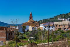 La città storica di Algodonales, Cadice, Andalusia, Spagna fotografia stock libera da diritti La città storica di Algodonales, Cadice, Andalusia, Spagna fotografia stock libera da diritti