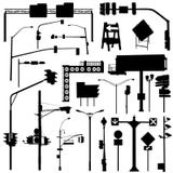 La ciudad se opone vector stock de ilustración La ciudad se opone vector stock de ilustración