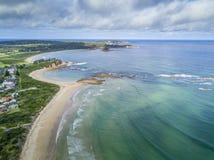 La costa sur vara Australia Imagen de archivo libre de regalías La costa sur vara Australia Imagen de archivo libre de regalías