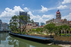 La costruzione quadrata di Merdeka in Kuala Lumpur fotografie stock libere da diritti La costruzione quadrata di Merdeka in Kuala Lumpur fotografie stock libere da diritti