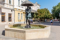 La fuente del amor en Feodosia en Crimea fotos de archivo libres de regalías La fuente del amor en Feodosia en Crimea fotos de archivo libres de regalías