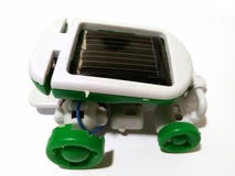 La macchina è solare autoalimentata fotografia stock La macchina è solare autoalimentata fotografia stock