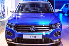 La maison de Volkswagen est comme la pas autre salle d'exposition connue de voiture photos libres de droits La maison de Volkswagen est comme la pas autre salle d'exposition connue de voiture photos libres de droits