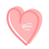 La meilleure carte de maman jamais Illustration de vecteur Image stock La meilleure carte de maman jamais Illustration de vecteur Image stock