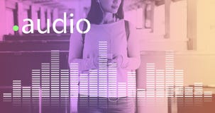 La musique audio d'égaliseur de Digital accorde le concept de graphique d'onde sonore images libres de droits La musique audio d'égaliseur de Digital accorde le concept de graphique d'onde sonore images libres de droits