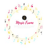 La música observa la trayectoria de la forma Fondo musical abstracto colorido moderno Ilustración del vector libre illustration La música observa la trayectoria de la forma Fondo musical abstracto colorido moderno Ilustración del vector libre illustration