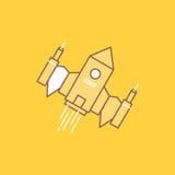 la nave espacial, nave espacial, nave, espacio, la línea plana extranjera llenó el icono r libre illustration la nave espacial, nave espacial, nave, espacio, la línea plana extranjera llenó el icono r libre illustration