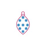 La nouvelle année, Noël, décorations de célébration ballcolored l'icône Peut être employé pour le Web, logo, l'appli mobile, UI, illustration de vecteur La nouvelle année, Noël, décorations de célébration ballcolored l'icône Peut être employé pour le Web, logo, l'appli mobile, UI, illustration de vecteur