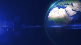 La opini?n de la estrella del mundo o el globo 3D del espacio en el campo de estrella muestra la composici?n de esta imagen adorn stock de ilustración La opini?n de la estrella del mundo o el globo 3D del espacio en el campo de estrella muestra la composici?n de esta imagen adorn stock de ilustración