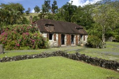 La Pagerie-Museum in Les Trois Ilets in Martinique stockfoto La Pagerie-Museum in Les Trois Ilets in Martinique stockfoto