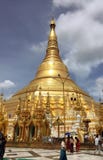 La pagoda de Shwedagon est la pagoda d'or photos libres de droits La pagoda de Shwedagon est la pagoda d'or photos libres de droits