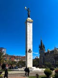 La place de l'Europe, également connue sous le nom de place d'argonaute, est une grande belle statue grande de Medea Batumi, la G photographie stock La place de l'Europe, également connue sous le nom de place d'argonaute, est une grande belle statue grande de Medea Batumi, la G photographie stock