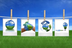 La protección del ambiente junta es posible fotos de archivo libres de regalías La protección del ambiente junta es posible fotos de archivo libres de regalías