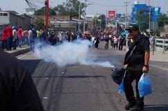 La protestation de jour de travail march Tegucigalpa le Honduras en mai 2019 13 images libres de droits La protestation de jour de travail march Tegucigalpa le Honduras en mai 2019 13 images libres de droits