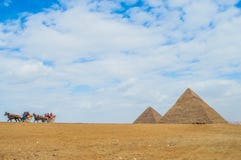La pyramide grande photo stock La pyramide grande photo stock