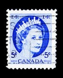 La Reine Elizabeth II, Definitives 1954-62 - serie de portrait de Wilding Image libre de droits La Reine Elizabeth II, Definitives 1954-62 - serie de portrait de Wilding Image libre de droits