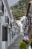 La rue de San Sebastian à Mijas sur Costa Del Sol Andalucia, Espagne photo libre de droits La rue de San Sebastian à Mijas sur Costa Del Sol Andalucia, Espagne photo libre de droits
