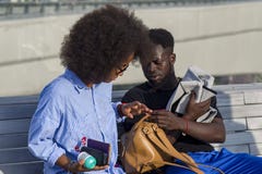 La Russie, Moscou, le 4 août 2018, étudiants d'Afro-américain, éditoriaux photo stock La Russie, Moscou, le 4 août 2018, étudiants d'Afro-américain, éditoriaux photo stock