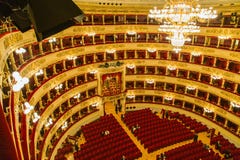 La Scala w Mediolan zdjęcia royalty free La Scala w Mediolan zdjęcia royalty free