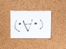 La serie de emoticons japoneses llamó Kaomoji, sonriendo fotos de archivo La serie de emoticons japoneses llamó Kaomoji, sonriendo fotos de archivo