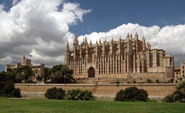 La Seu Cathedral In Palma , Mallorca , Spain Royalty Free Stock Photo La Seu Cathedral In Palma , Mallorca , Spain Royalty Free Stock Photo