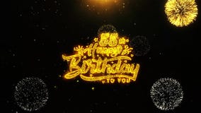 la 55.a tarjeta de felicitaciones de los deseos del feliz cumpleaños, invitación, fuego artificial de la celebración colocó la 55.a tarjeta de felicitaciones de los deseos del feliz cumpleaños, invitación, fuego artificial de la celebración colocó