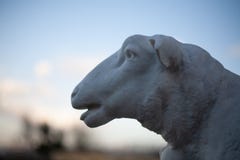 La tonalità di una statua immagine stock La tonalità di una statua immagine stock