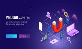 La vendita in arrivo ha basato la progettazione isometrica con il magnete come prodotto royalty illustrazione gratis La vendita in arrivo ha basato la progettazione isometrica con il magnete come prodotto royalty illustrazione gratis