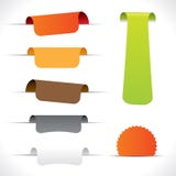 Label Set In Different Color Variations Stock Photo Label Set In Different Color Variations Stock Photo