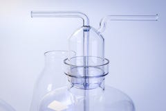 Laboratory medical glassware of chemistry experiments stock photo Laboratory medical glassware of chemistry experiments stock photo