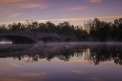 Lac Carnegie dans Princeton photo stock Lac Carnegie dans Princeton photo stock