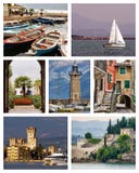 lac de garda de collage lac de garda de collage