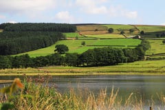 Lac près de pont North Yorkshire de Pately Image libre de droits Lac près de pont North Yorkshire de Pately Image libre de droits