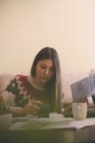 Lady freelancer at work royalty free stock images Lady freelancer at work royalty free stock images