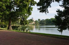 Lago Adair a Orlando, Florida immagini stock libere da diritti Lago Adair a Orlando, Florida immagini stock libere da diritti