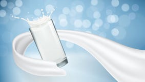 lait 3d ou crème Jet Twisted In The Air en spirale illustration stock lait 3d ou crème Jet Twisted In The Air en spirale illustration stock