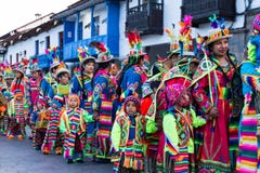 Lajkonik w Cusco, Nuestra señora De Fatima obraz royalty free Lajkonik w Cusco, Nuestra señora De Fatima obraz royalty free
