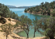 Lake Berryessa, Desert Landscape Stock Photo Lake Berryessa, Desert Landscape Stock Photo