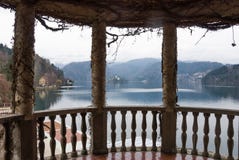 Lake Bled From A Balcony Stock Image
