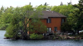 Lake Houses, Summer Homes, Shorefronts. Stock video of lake houses Lake Houses, Summer Homes, Shorefronts. Stock video of lake houses