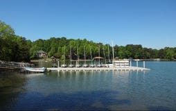 Lake Norman in Huntersville, North Carolina royalty free stock photos Lake Norman in Huntersville, North Carolina royalty free stock photos