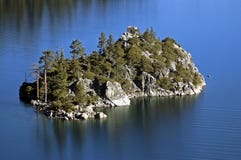 Lake Tahoe Emerald Bay Fannette Island Royalty Free Stock Photos