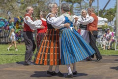 Lake Worth, Florida, USA March 3, 2019 Midnight Sun Festival Celebrating Finnish Culture royalty free stock photo Lake Worth, Florida, USA March 3, 2019 Midnight Sun Festival Celebrating Finnish Culture royalty free stock photo