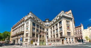 LaMartiniere högskola i Lyon, Frankrike royaltyfria foton LaMartiniere högskola i Lyon, Frankrike royaltyfria foton