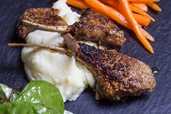 Free Lamb Chop Stock Images - 46840784