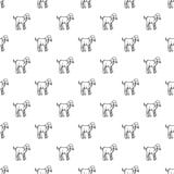 Lamb pattern seamless royalty free illustration Lamb pattern seamless royalty free illustration