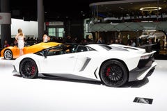 2015 Lamborghini Aventador SV Roadster stock images 2015 Lamborghini Aventador SV Roadster stock images