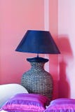 Lamp In Pink Stock Photo